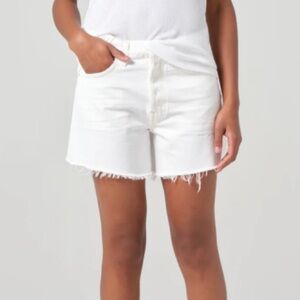 AGOLDE Parker Denim Long Shorts
